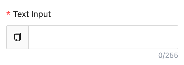 input